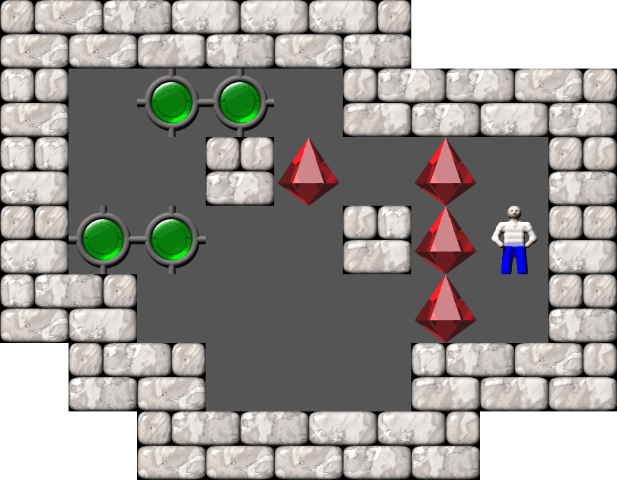 Sokoban Serg Belyaev 1 level 45